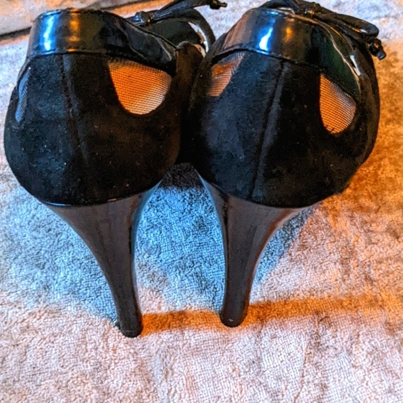 Marc Fisher "Violat" peep toe platform pumps size 6.5 - Picture 5 of 9